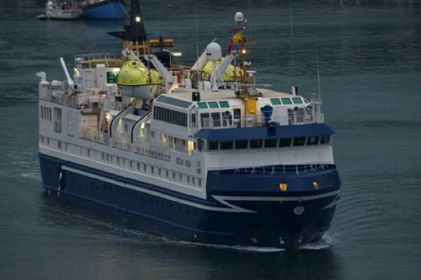 22 April 2022 - 20-15-19

-----------------------
Cruise ship Ocean Nova departs Dartmouth